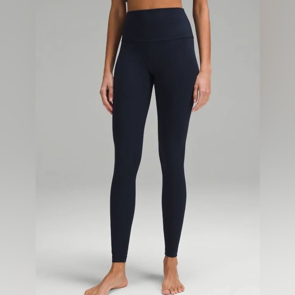 Lululemon Align leggings, size 6, true navy